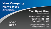 Blue Gray business card template
