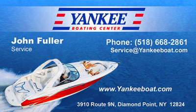 Boating Company Business card